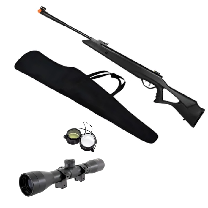 SAG R1000 GAS RAM 5,5MM + LUNETA ROSSI SPORT 4X32